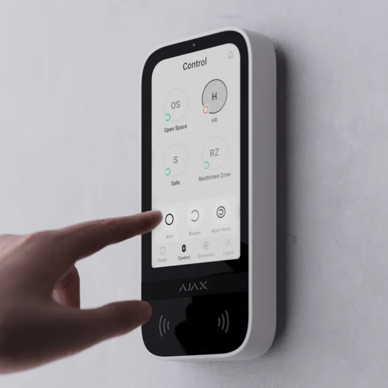 Keyboard touchscreen